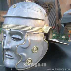 Древнеримский шлем Imperial Gallic с личиной